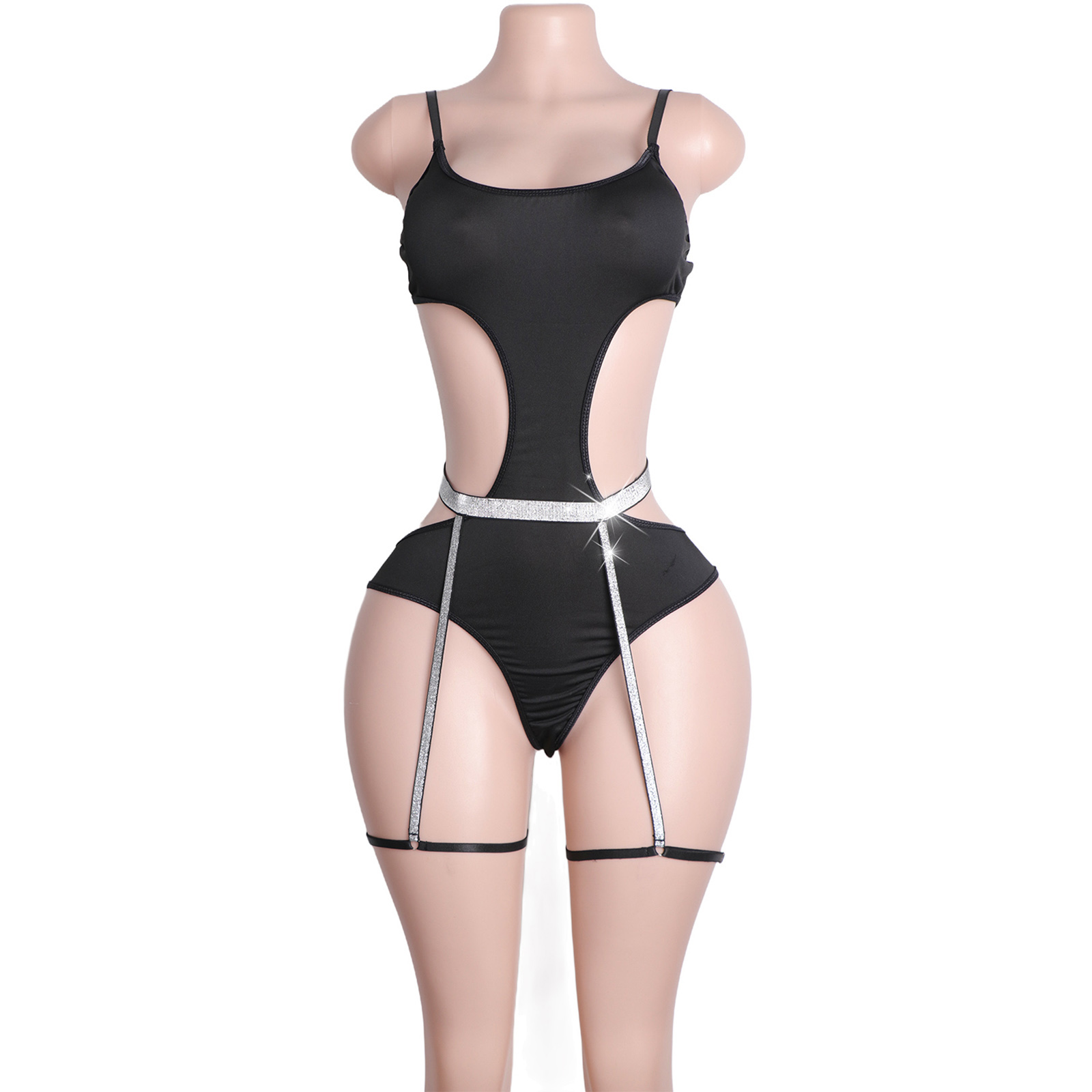 Garter Belt Set - Conjunto de Fantasia Exótica para Pole