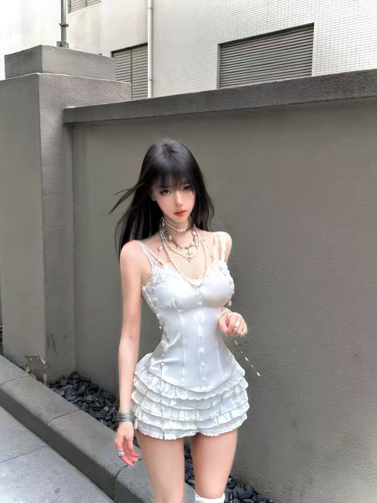 Conjunto de Corpete de Renda C - Cami Top Lace avaliação e preço